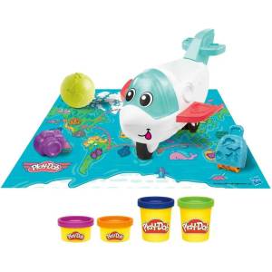 Hasbro Play-Doh Самолет изследовател - стартов комплект с 4 цвята