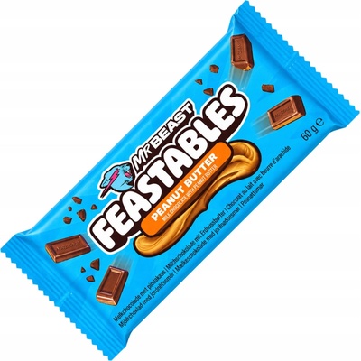 Feastables MrBeast Arašídový krém čokoláda 60 g