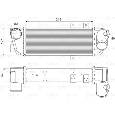 Chladič turba VALEO 818333
