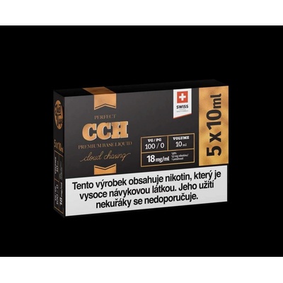 JustVape nikotinový booster CCH VG100 18mg 5x10ml – Hledejceny.cz