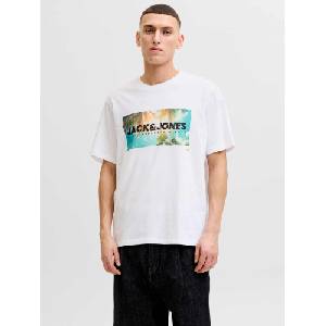 JACK & JONES Тениска jjindiana tee ss crew neck (122881124889436)