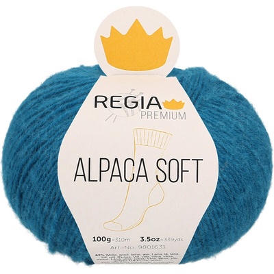 Regia Premium Alpaca Soft 69 Petrolej