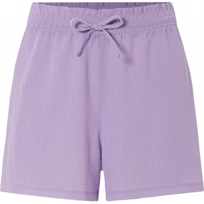 Esmara dámské šortky módní mačkaná struktura lila fialová