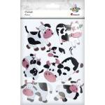 TITANUM 3D Fudge Paper Stickers 7pcs