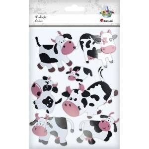TITANUM 3D Fudge Paper Stickers 7pcs