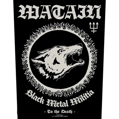 Nažehlovačka Watain - Black Metal Militia