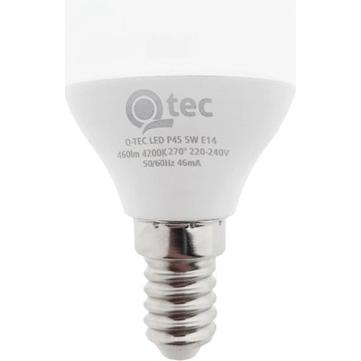 Baterie Centrum LED Žiarovka Qtec P45 E14/5W/230V 4200K BC0532