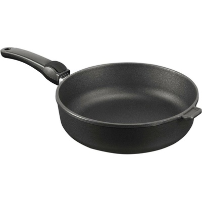 SKK Profesionální titanová pánev hluboká Titanium Durit Indukce odnímatelná ručka 26 cm