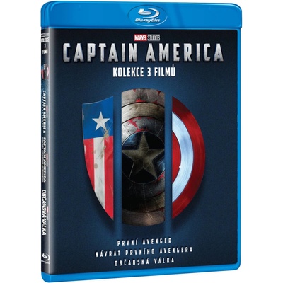 Captain America kolekce 1.-3. DVD