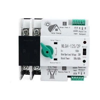 Automatický přepínač sítí - napájení 2P 230V 63A - NLQ4-125/2P pro FVE HITYshop.cz