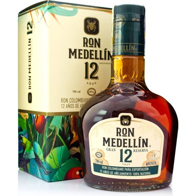 Ron Medellin Gran Reserva 12 Años 40% 0,7 l (karton)