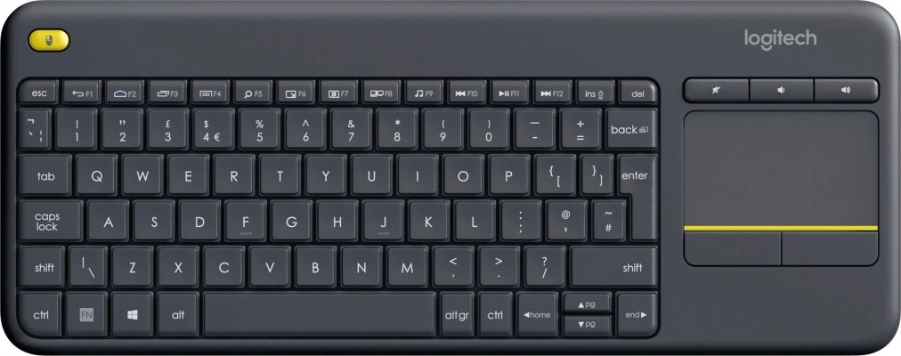 Tohle je absolutní vítěz srovnávacího testu - produkt Logitech Wireless Touch Keyboard K400 Plus CZ 920-007151