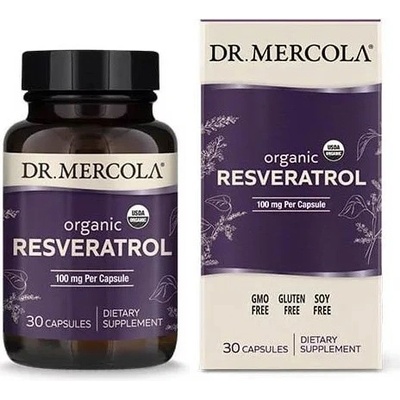 Dr. Mercola Resveratrol 100 mg 30 kapslí