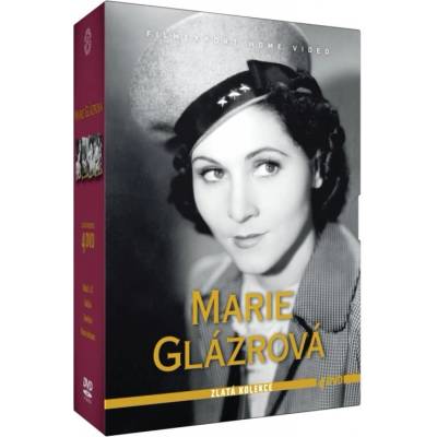 Filmexport HV s. r. o Marie Glázrová - Zlatá kolekce - 4DVD (016761)