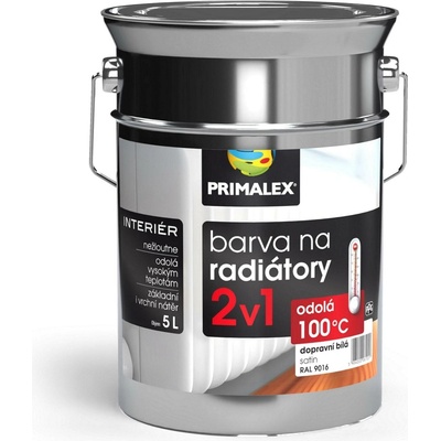 Primalex Barva Na Radiátory satin 5 L bílá