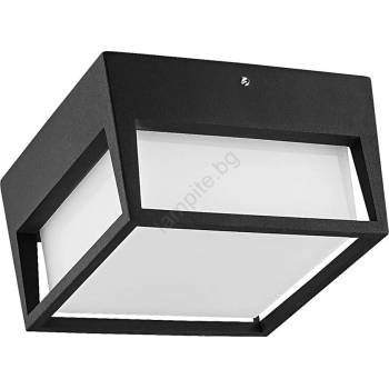 PREZENT 31311 - Екстериорна LED лампа за таван GEST LED/9W/230V IP44 черен (31311)