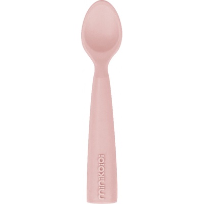 Minikoioi Lžička silikonová Pinky Pink