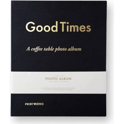 Fotoalbum Good Times L Printworks černé