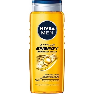 Nivea Men Active Energy sprchový gel 500 ml