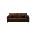 ROPEZ Тъмнокафяв диван 193 cm Beata - Ropez (Beata Sofa 3os. tk. Enjoy 4 nogi natura)