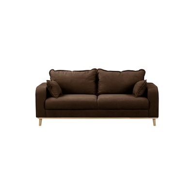 ROPEZ Тъмнокафяв диван 193 cm Beata - Ropez (Beata Sofa 3os. tk. Enjoy 4 nogi natura)