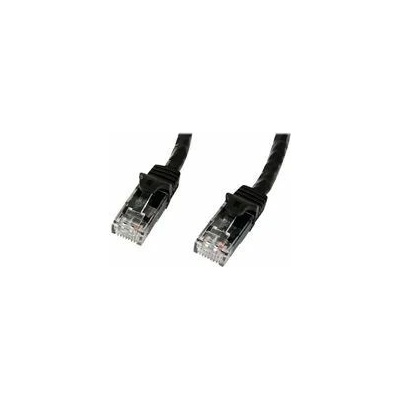 Startech N6PATC1MBK CAT6 Ethernet 10 Gigabit Snagless RJ45 650MHz 100W PoE Patch CAT 6 10GbE UTP 1m černý