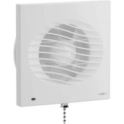 Mexen DXS 150 вентилатор за баня, ключ с въже, бял - W9603-150K-00 (W9603-150K-00)