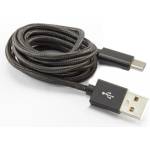 SBOX Кабел SBOX, от USB A(м) към USB C(м), 1.5m, черен (CTYPE-1.5B)