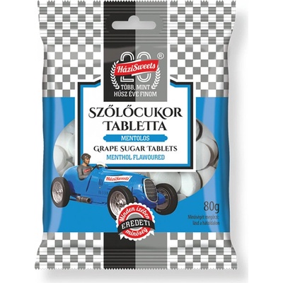 Házisweets hroznový cukor mentol 80 g