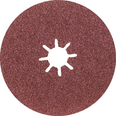 DEMA Fíbrový brúsny kotúč 125 mm K60, 25 ks