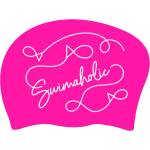 Swimaholic плувна шапка за дълга коса swimaholic pink flow