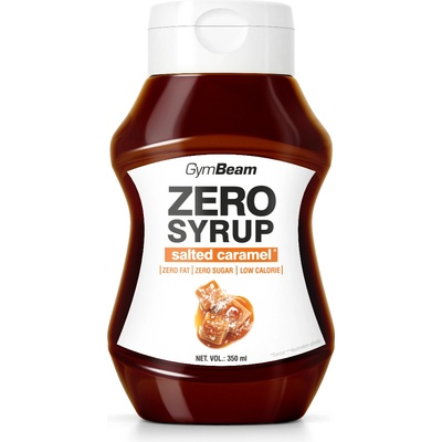 GymBeam ZERO SYRUP Солен карамел 350 ml