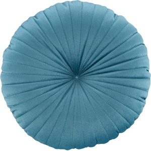 Catherine Lansfield Кадифена декоративна възглавница ø 40 cm Round Soft Touch - Catherine Lansfield (DS/57175/W/CU40/TEA)