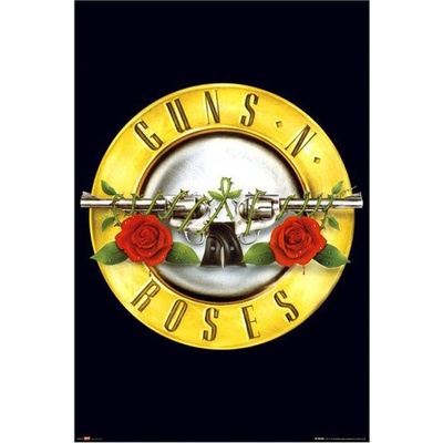 Plagát, Obraz - Guns'n'Roses - logo, 61 × 91.5 cm