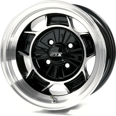 ATS Classic 8x13 4x100 ET1 black polished
