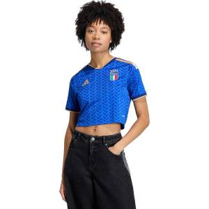 ADIDAS Тениска Italy 26 Home Cropped Jersey