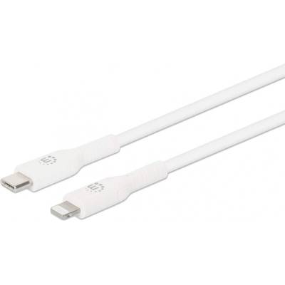 394529 : : Kабел USB Type-C към 8-Pin Lightning за iPhone, iPad и iPod, 2м, бял