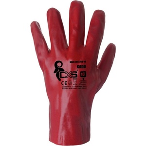 CANIS SAFETY a. s Cxs kado / Ръкавици, потопени в pvc - червени, размер 10 (343000125010)