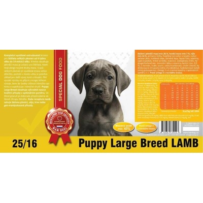 Bardog Puppy Large Breed LAMB 4 kg