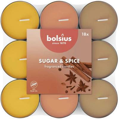 Bolsius Sugar & Spice 18 ks