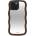 Holdit Гръб Holdit Wavy Case за iPhone 17E, iPhone 16E, 15, 14, 13 - Chocolate, Mirror