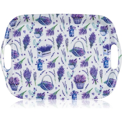 Banquet Melaminový tác s uchy NEW LAVENDER 36x25cm