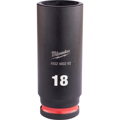 MILWAUKEE Nástrčný kľúč 3/8" - Hex 18 SHOCKWAVE predĺžený
