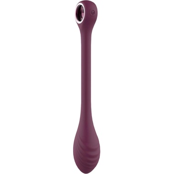 Image 1 of DreamToys Glam - акумулаторен, водоустойчив гъвкав G-точков вибратор (лилав)