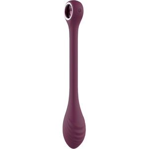 DreamToys Glam - акумулаторен, водоустойчив гъвкав G-точков вибратор (лилав)