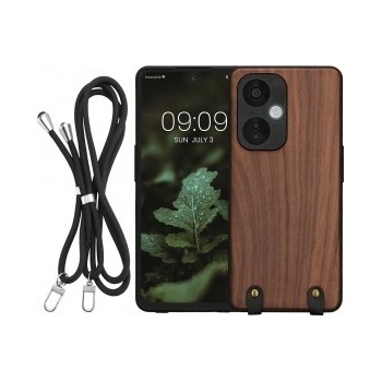 kwmobile OnePlus Nord CE 3 Lite 5G / Nord N30 5G Drevené tmavě hnědá