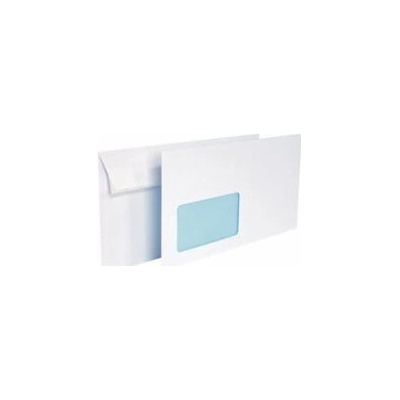 Herlitz Envelopes DL hk (s páskem) levé okno bílé 1000 ks.