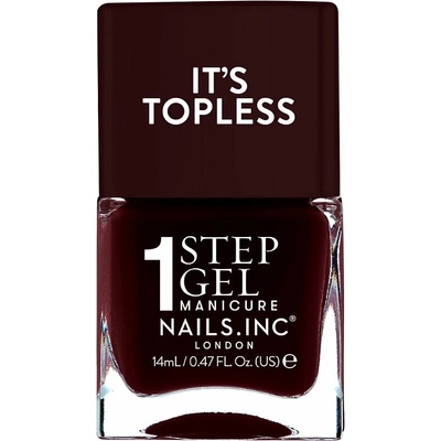 Nails Inc. London It's Topless Gel Nail Polish 14 ml, Billie