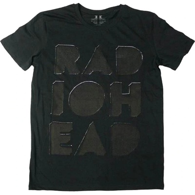 Radiohead tričko Note Pad čierne