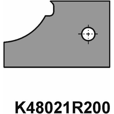 VBD pro sadu fréz na dveře - dlouhý čep K48021R200